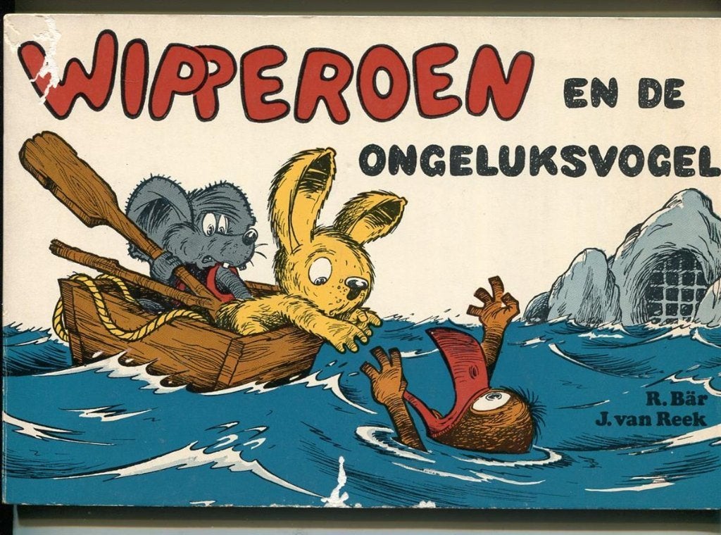 R Bär en J van Reek- Wipperoen en de ongeluksvogel-1971, Boeken, Eén stripboek, Verzenden, Gelezen