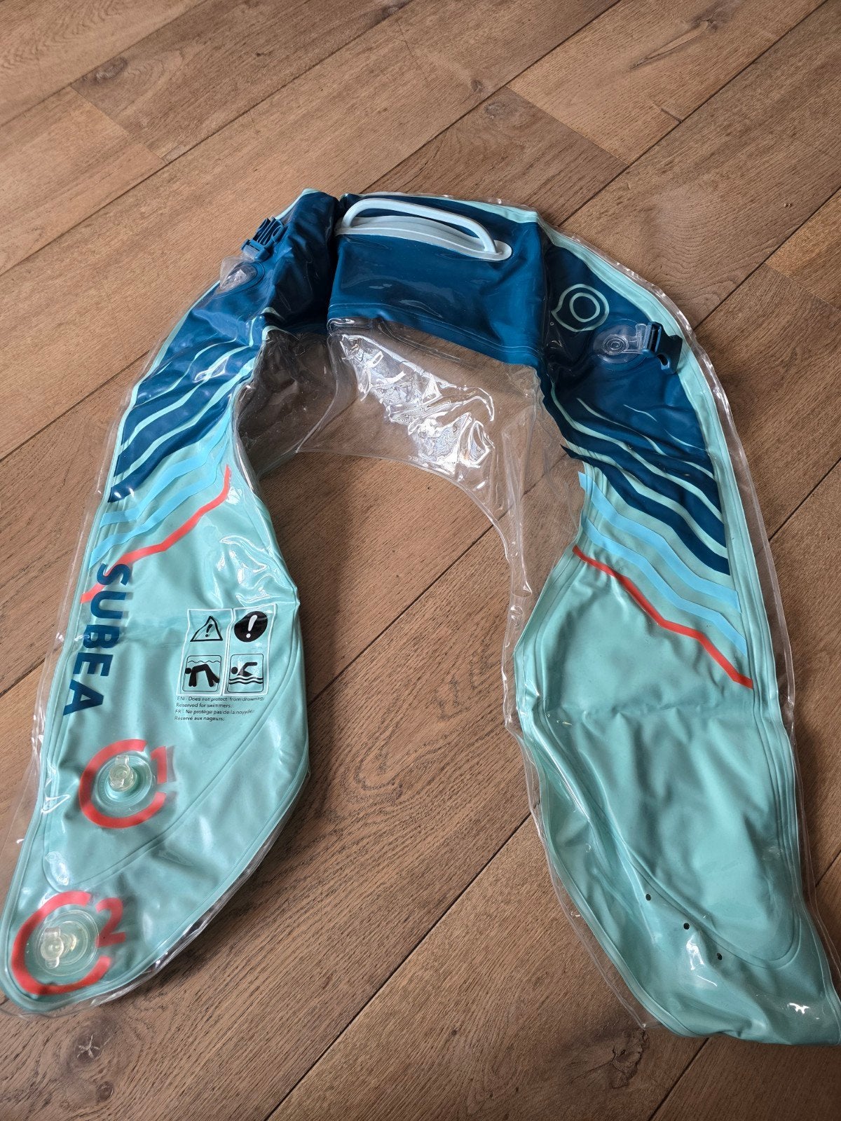 Decathlon Subea Onderwaterkijker OLU 120, Ophalen of Verzenden, Zo goed als nieuw, Duikbril of Snorkel