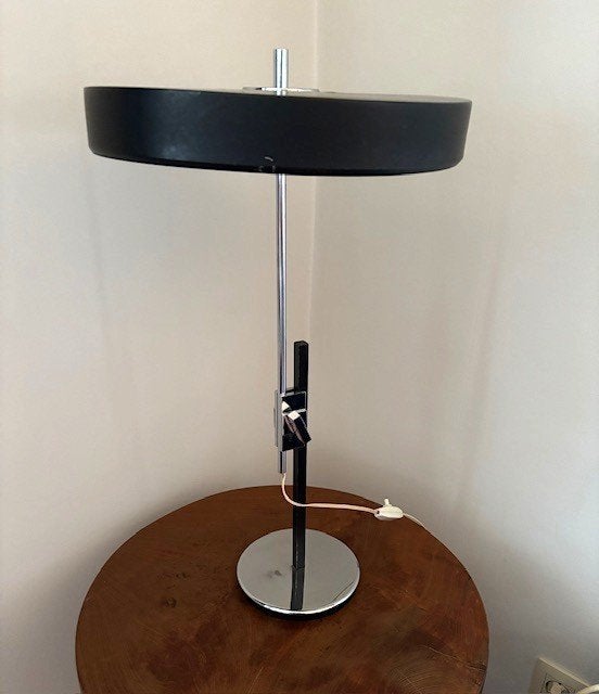 vintage  designlamp louis kallf of kaiser leuchten?, Ophalen, Gebruikt, Metaal, Overige typen
