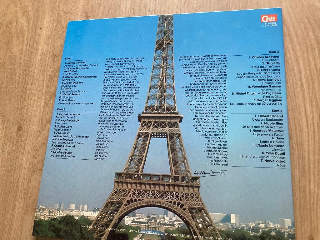 Dubbel LP Vive La France, Ophalen of Verzenden, Gebruikt, Overige formaten, Europees