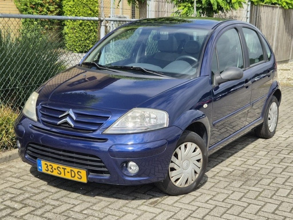 Citroen C3 1.4 sky radio/ Cruise/ Airco/ Distributie is verv, Auto's, Voorwielaandrijving, 1160 kg, 989 kg, Blauw
