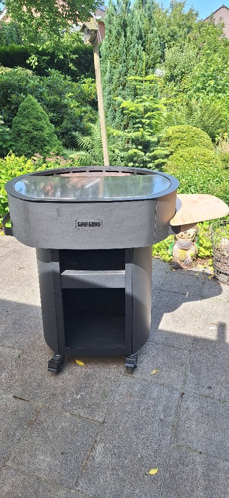 Plancha grill guru, Tuin en Terras, Barbecue-accessoires, Ophalen, Zo goed als nieuw, Grill guru