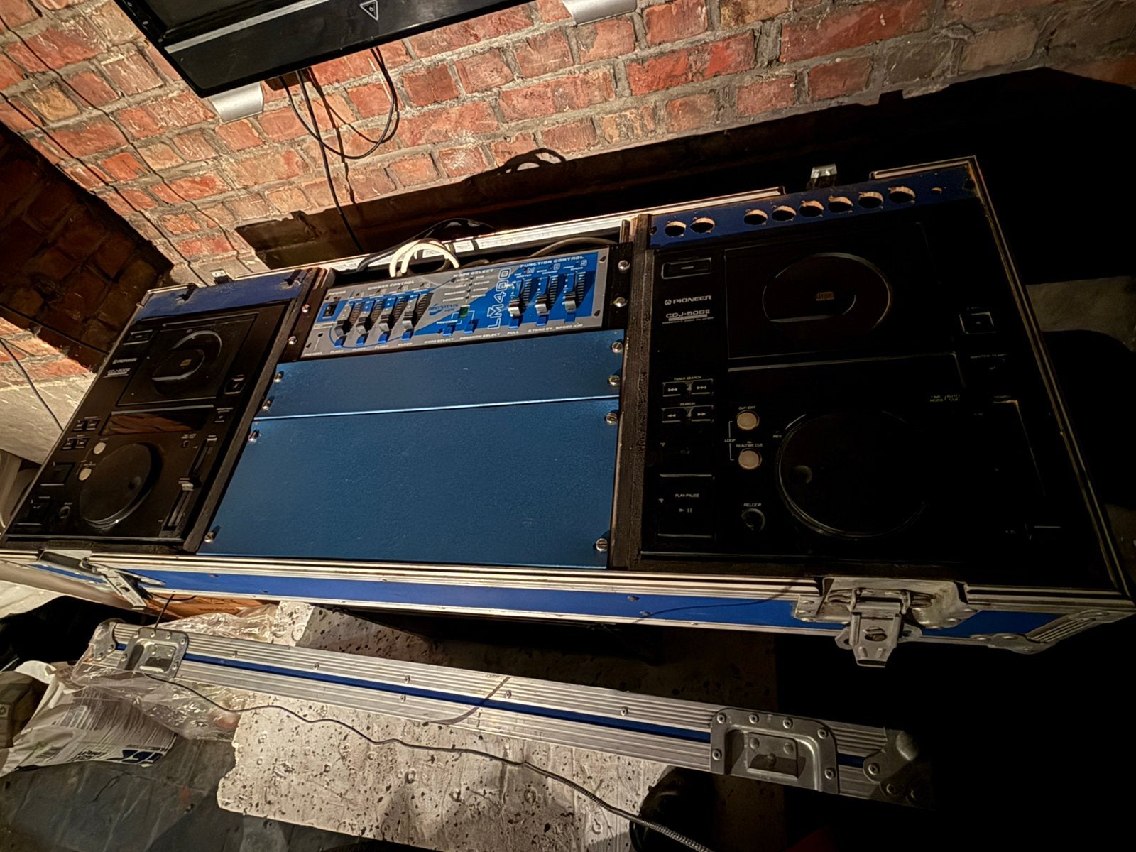 Flightcase met 2x Pioneer CDJ-500II en JB Systems LM400, Ophalen, Gebruikt, Dj-set, Pioneer