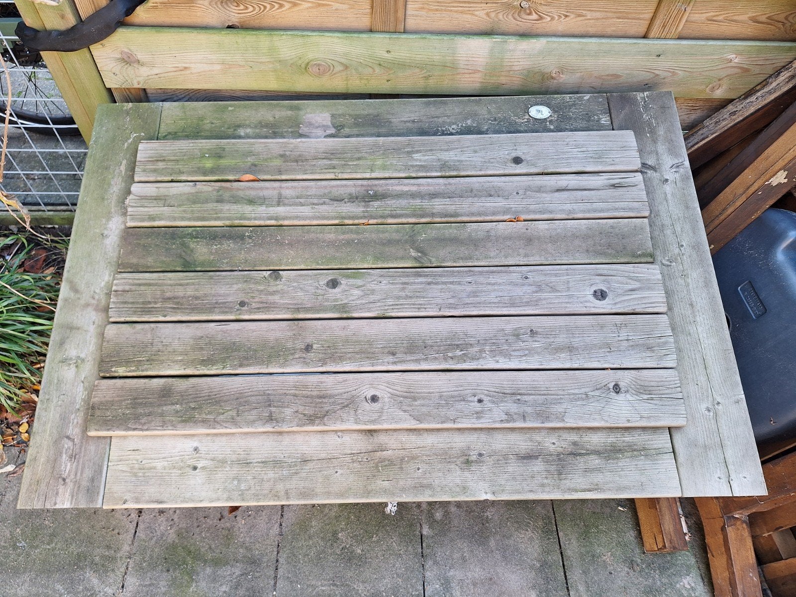 houten zandbak 80120, Tuin en Terras, Ophalen, Gebruikt, Rechthoekig, Hout