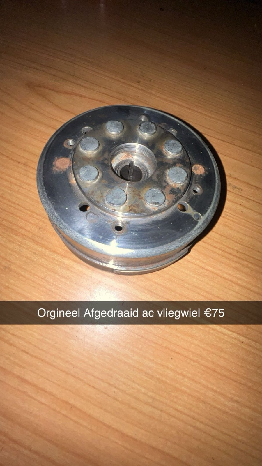 Afgedraaid Orgineel 125/180cc vliegwiel luchtgekoeld!, Ophalen, Zo goed als nieuw, Blok, Piaggio