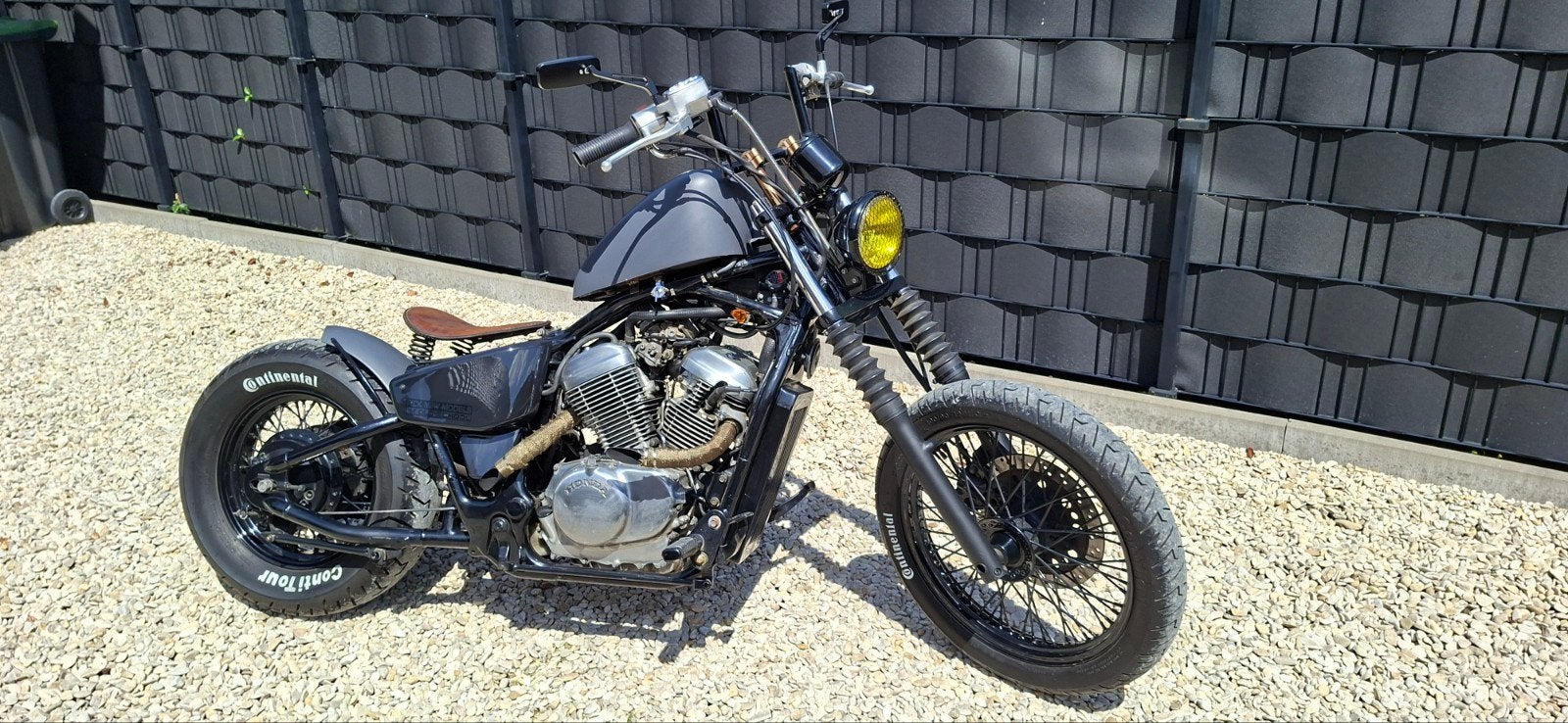 Unieke Custom Bobber HONDA VT600.