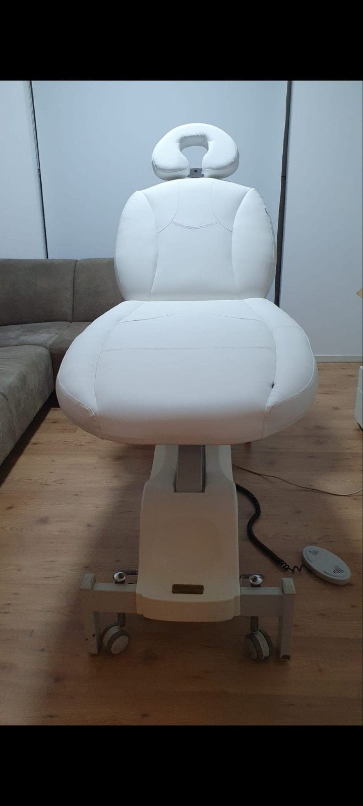 Elektrische massage bank Benton wellness, Wit, Ophalen of Verzenden, Zo goed als nieuw, Metaal