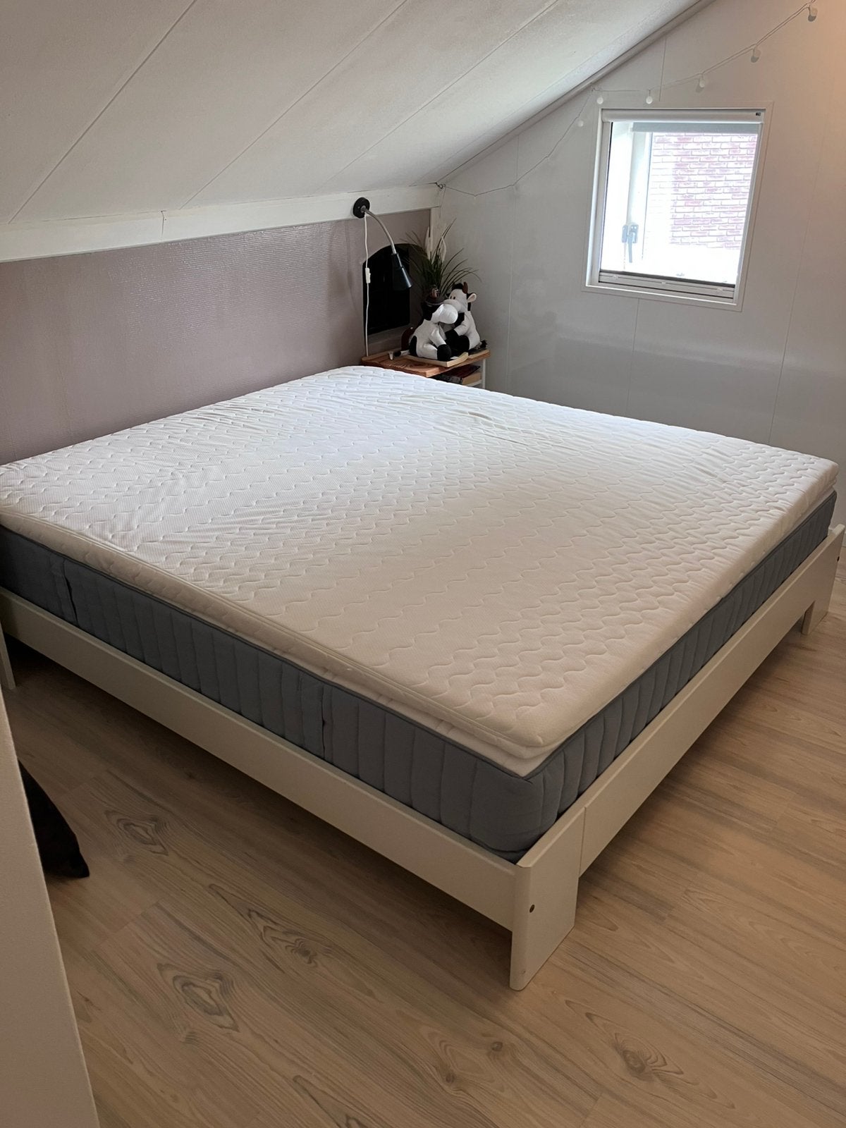 Topper topmatras 180x200x6 traagschuim, Ophalen, Tweepersoons, Zo goed als nieuw, Matras