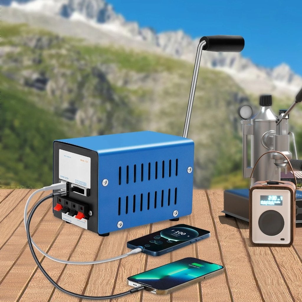 20W Handmatige Handkruk Generator met USB, Ophalen of Verzenden, Nieuw