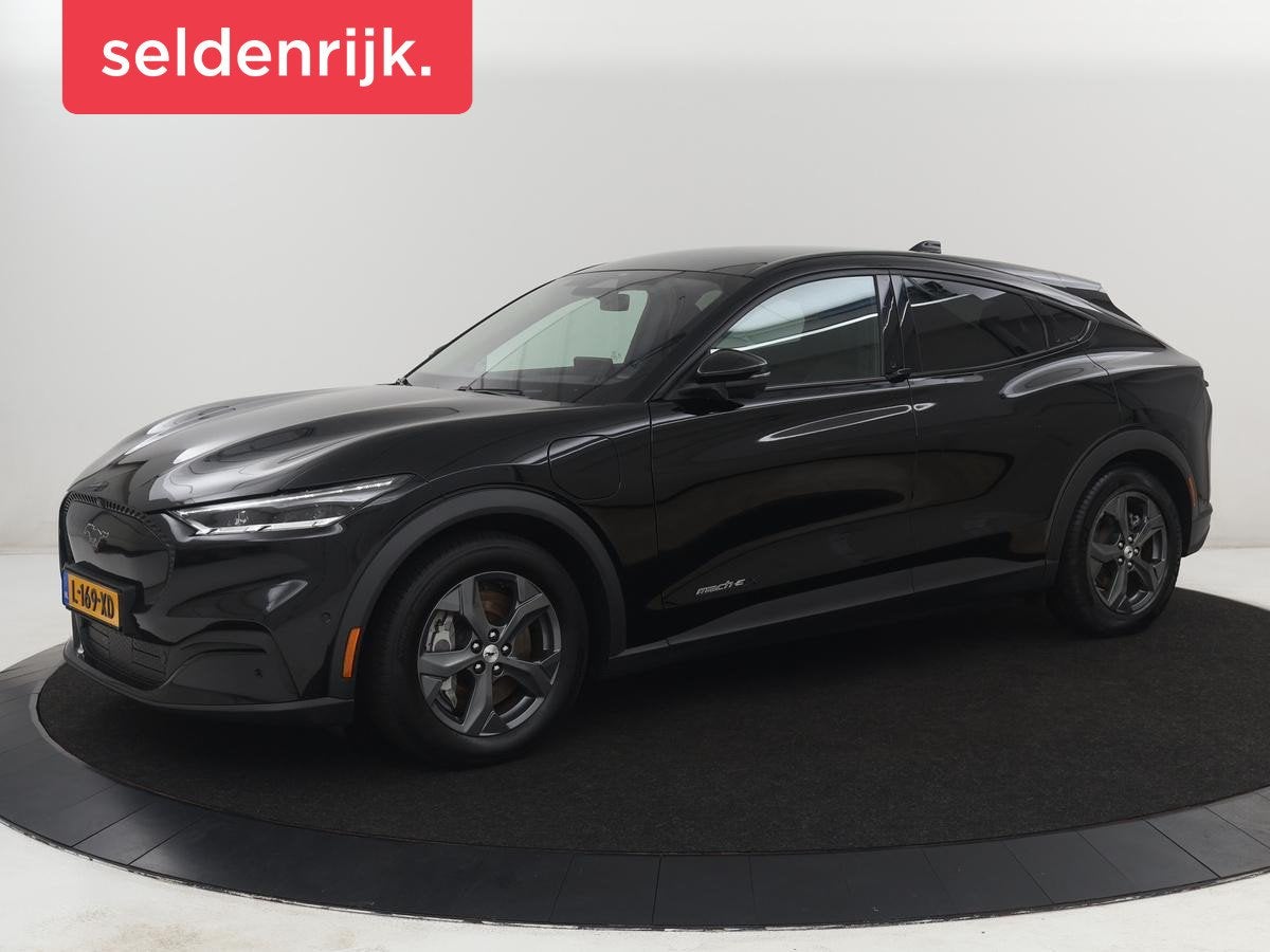 Ford Mustang Mach-E Extended RWD 98 kWh | SOH 92,5% | Bang &, Auto's, Gebruikt, 750 kg, 600 km, Zwart