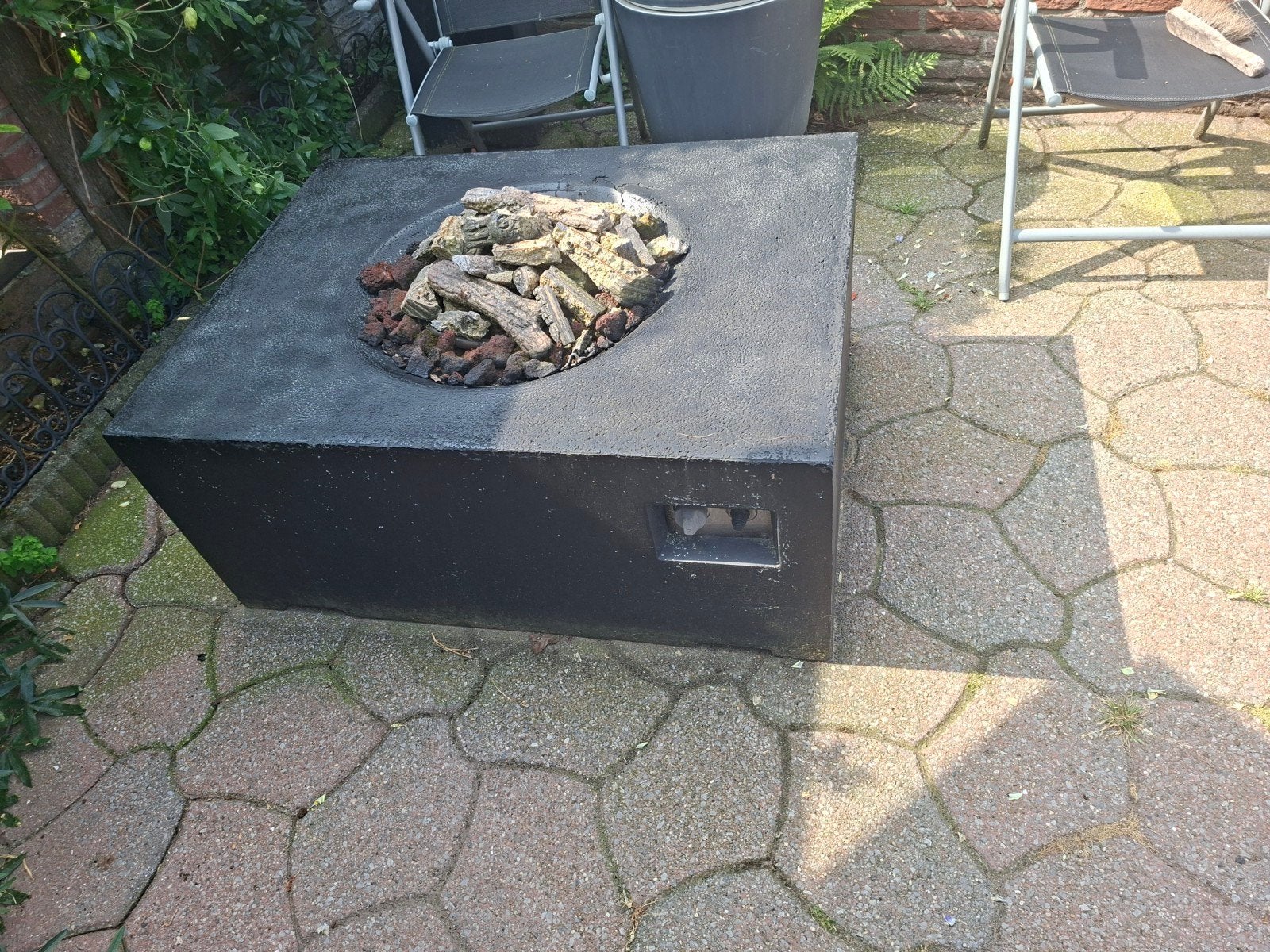 Happy Cocooning Terrashaard op Gas - Antraciet, Ophalen, Gebruikt