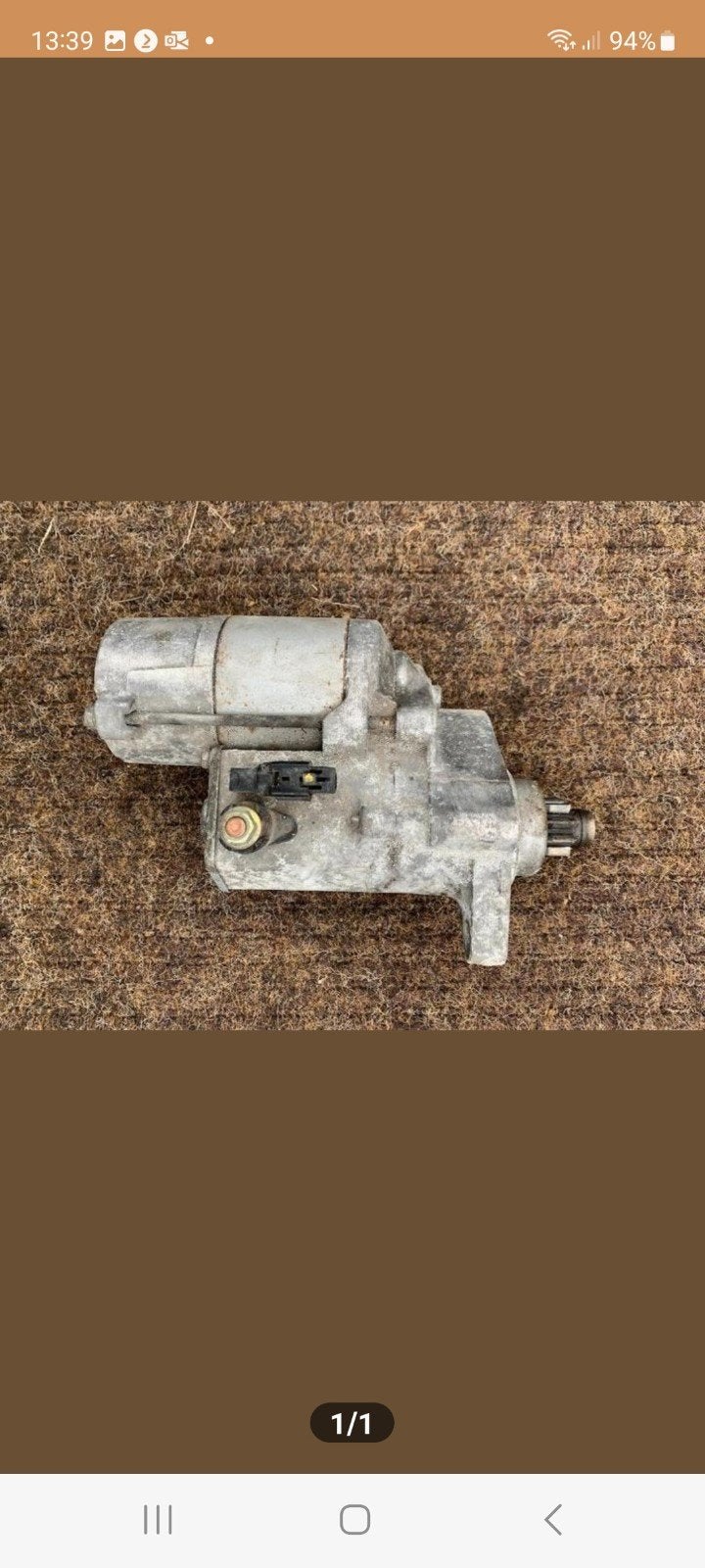 startmotor range rover sport v8 4.2 benzine, Ophalen of Verzenden