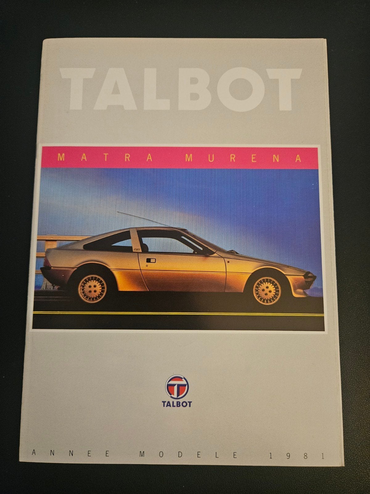 Brochure Talbot Matra Murena 1981 Frankrijk, Ophalen of Verzenden, Zo goed als nieuw, Overige merken