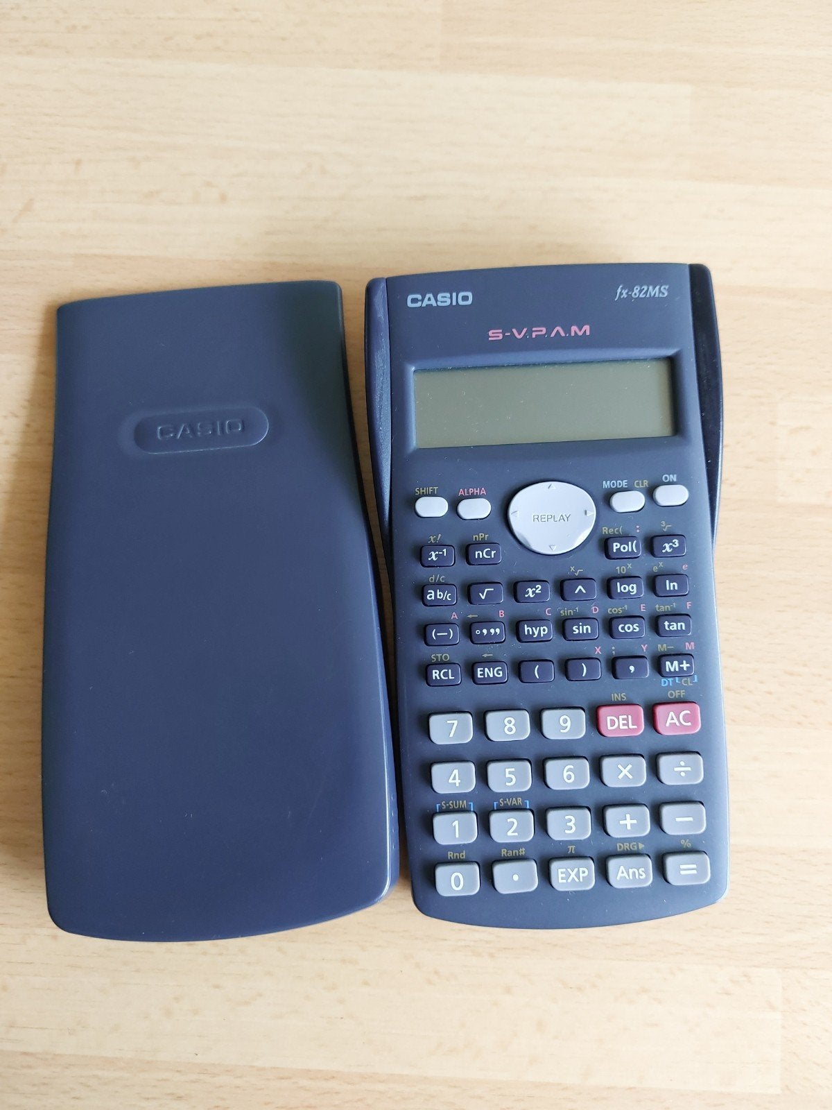 Casio fx-82ms rekenmachine, Ophalen