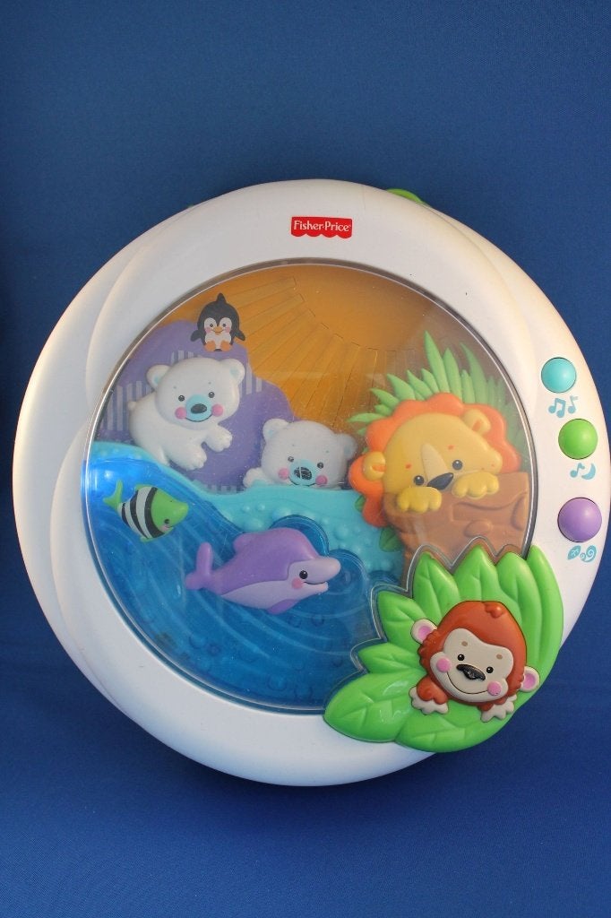 Fisher-Price Muziekdoos, Soother, licht en geluid. K9, Tweedehands verkoop, Tweedehands verkoop, Ophalen of Verzenden, Geen@idee.nl