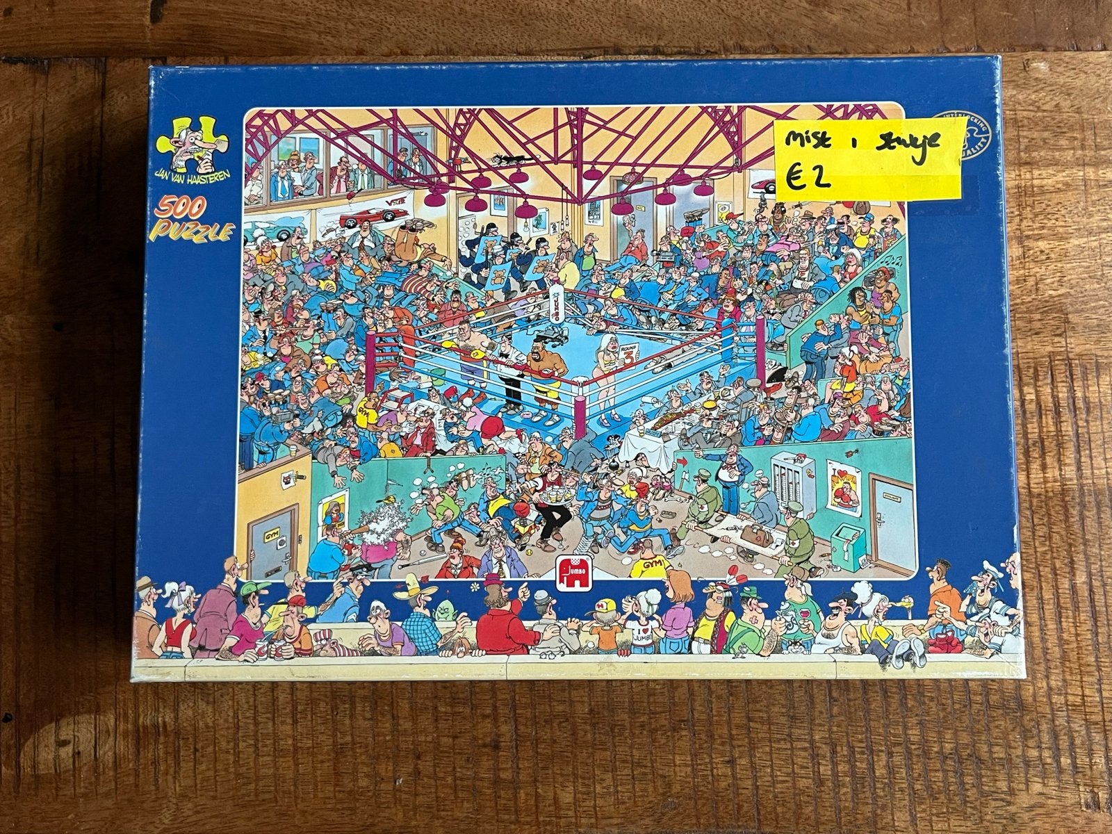Jan van Haasteren 500 stukjes - Bokswedstrijd ), Ophalen of Verzenden, Minder dan 500 stukjes, Gebruikt, Legpuzzel