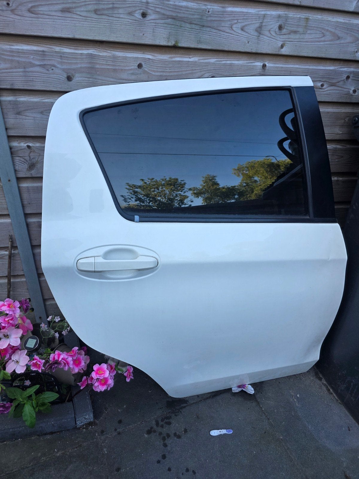 Portiek 4 deurs recht achter toyota yaris (068), Ophalen of Verzenden, Achter, Deur