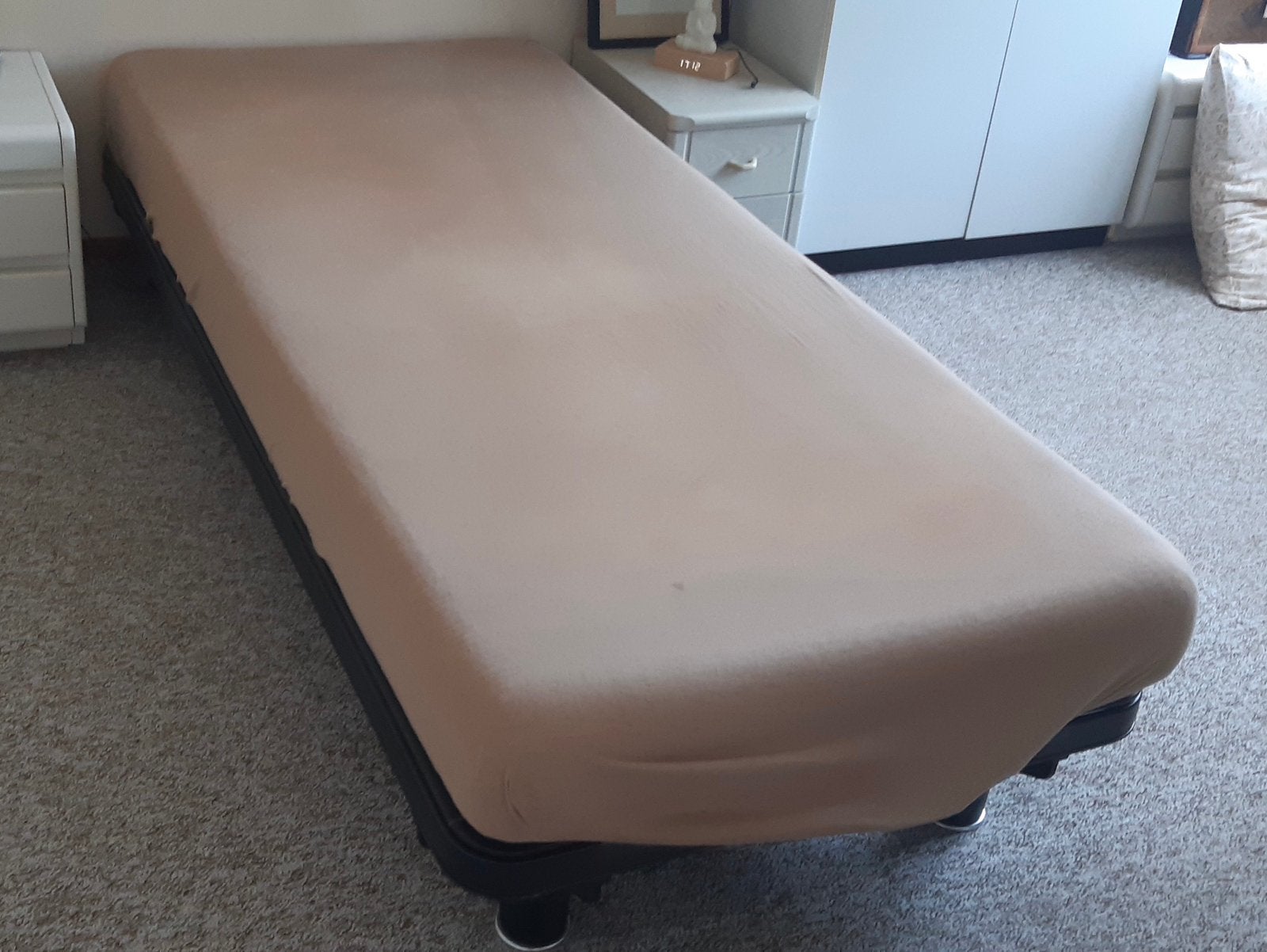 Metalen bed Auping 210x90 cm, Huis en Inrichting, Ophalen, 90 cm, Eenpersoons, 210 cm