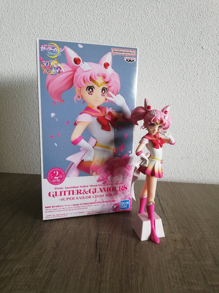 Sailor Moon - Glitter & Glamours - Sailor Chibi Moon Figure, Verzenden, Zo goed als nieuw