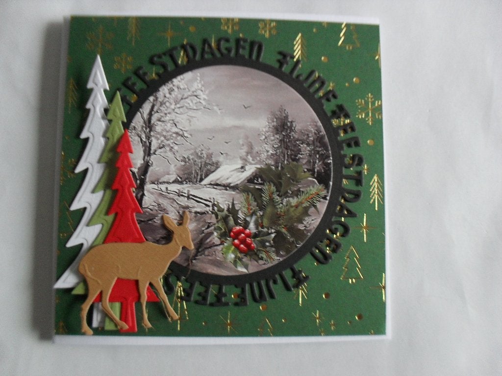 88 linnekaart set kerst, Ophalen of Verzenden, Nieuw, Kerst, Pons of Mal