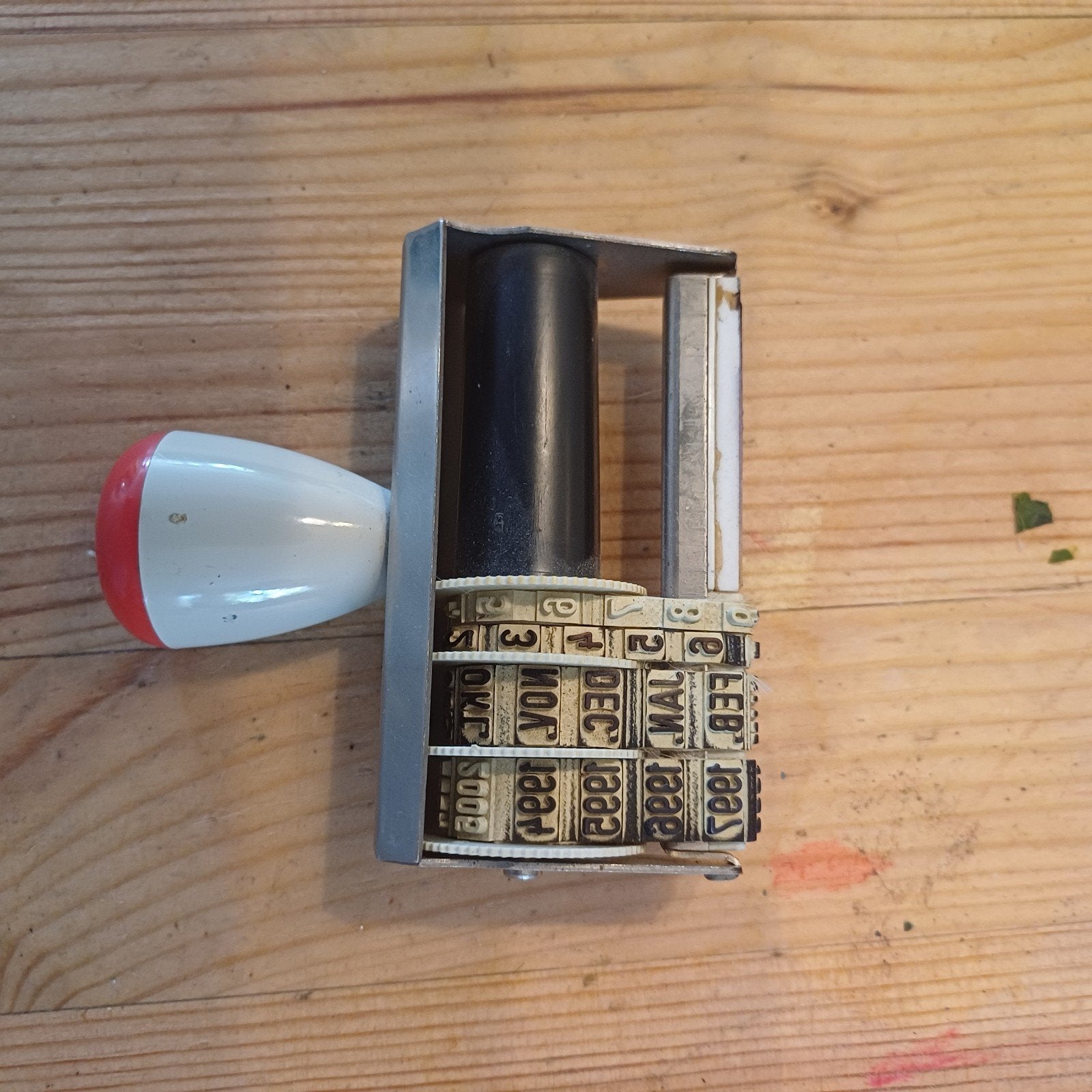 Trodat datumstempel retro, Ophalen of Verzenden, Clearstamp
