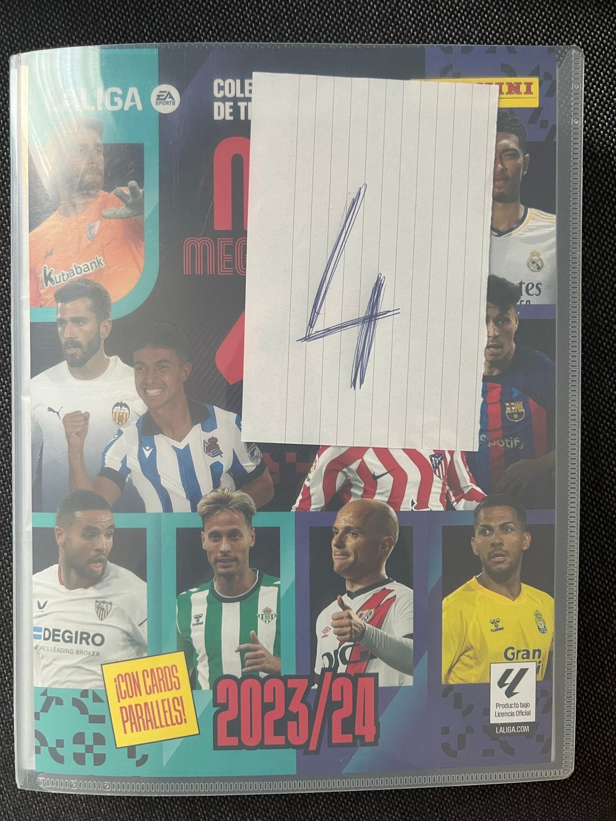 Megacracks 2023-24 Album met 660 kaarten(excl. Lamine Yamal), Ophalen of Verzenden, Zo goed als nieuw, Meerdere plaatjes