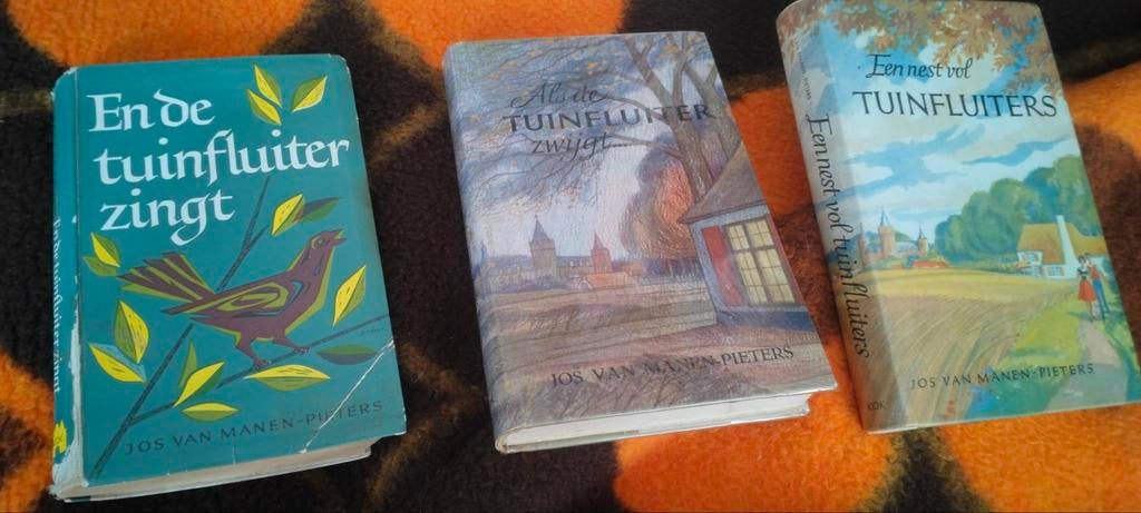 Jos van Manen-Pieters - complete serie Tuinfluiters, Boeken, Ophalen of Verzenden