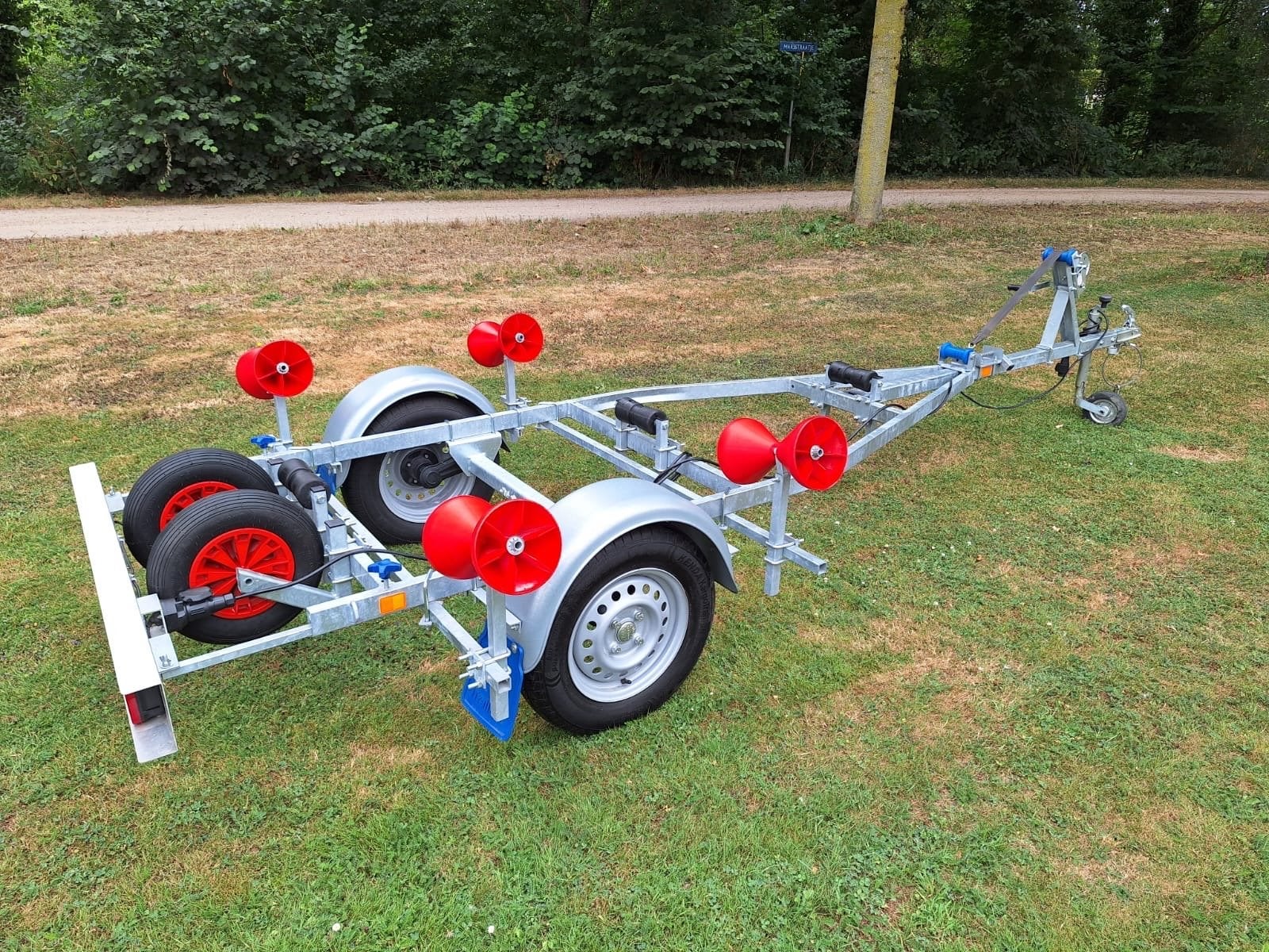 Kanteltrailer Rubberboottrailer / ZGAN/ 520kg /COC aanwezig!, Watersport en Boten, Boottrailers, Ophalen, Minder dan 1500 kg, Overige typen