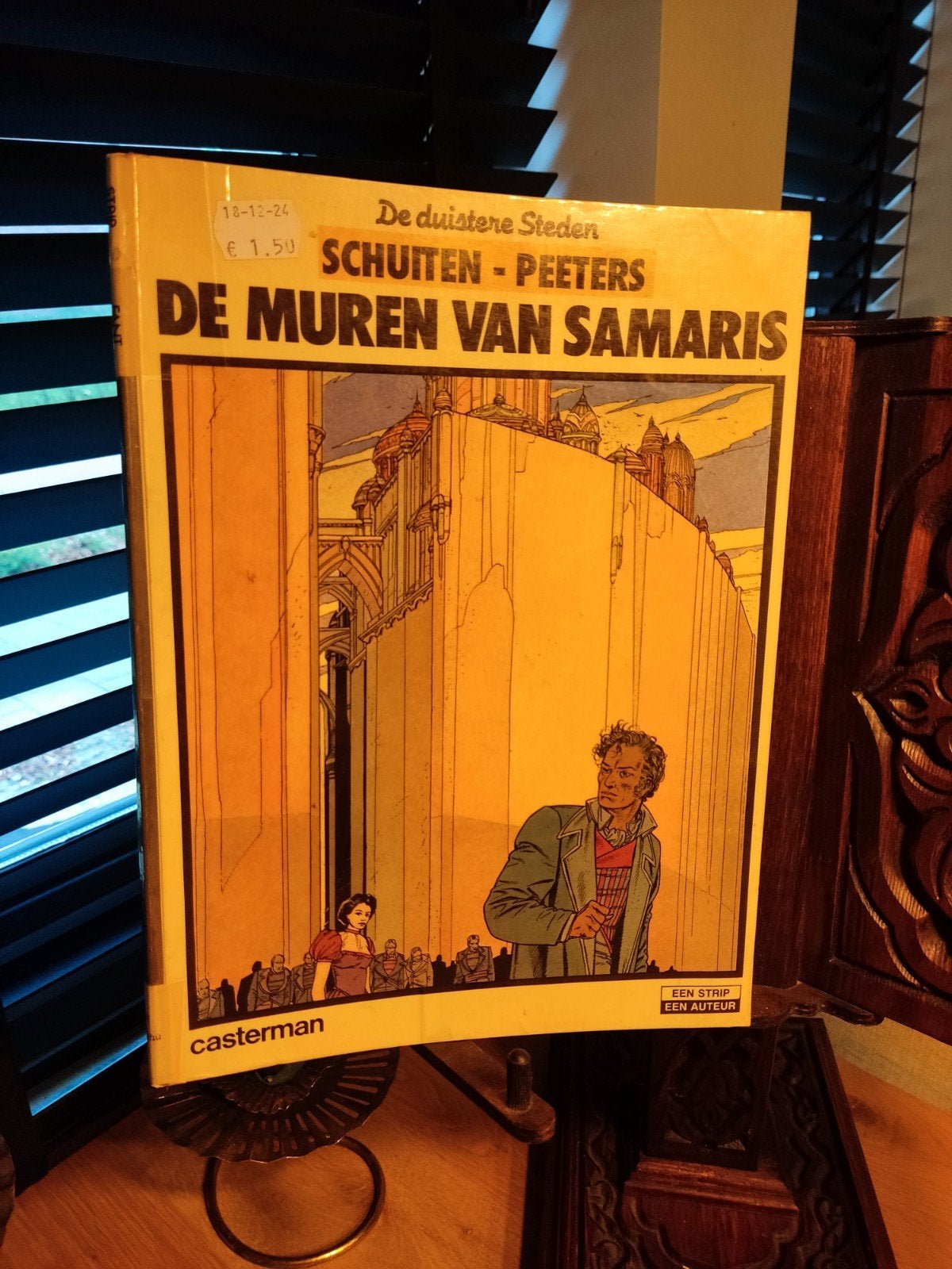 de muren van samaris, Boeken, Eén stripboek, Ophalen of Verzenden, Gelezen
