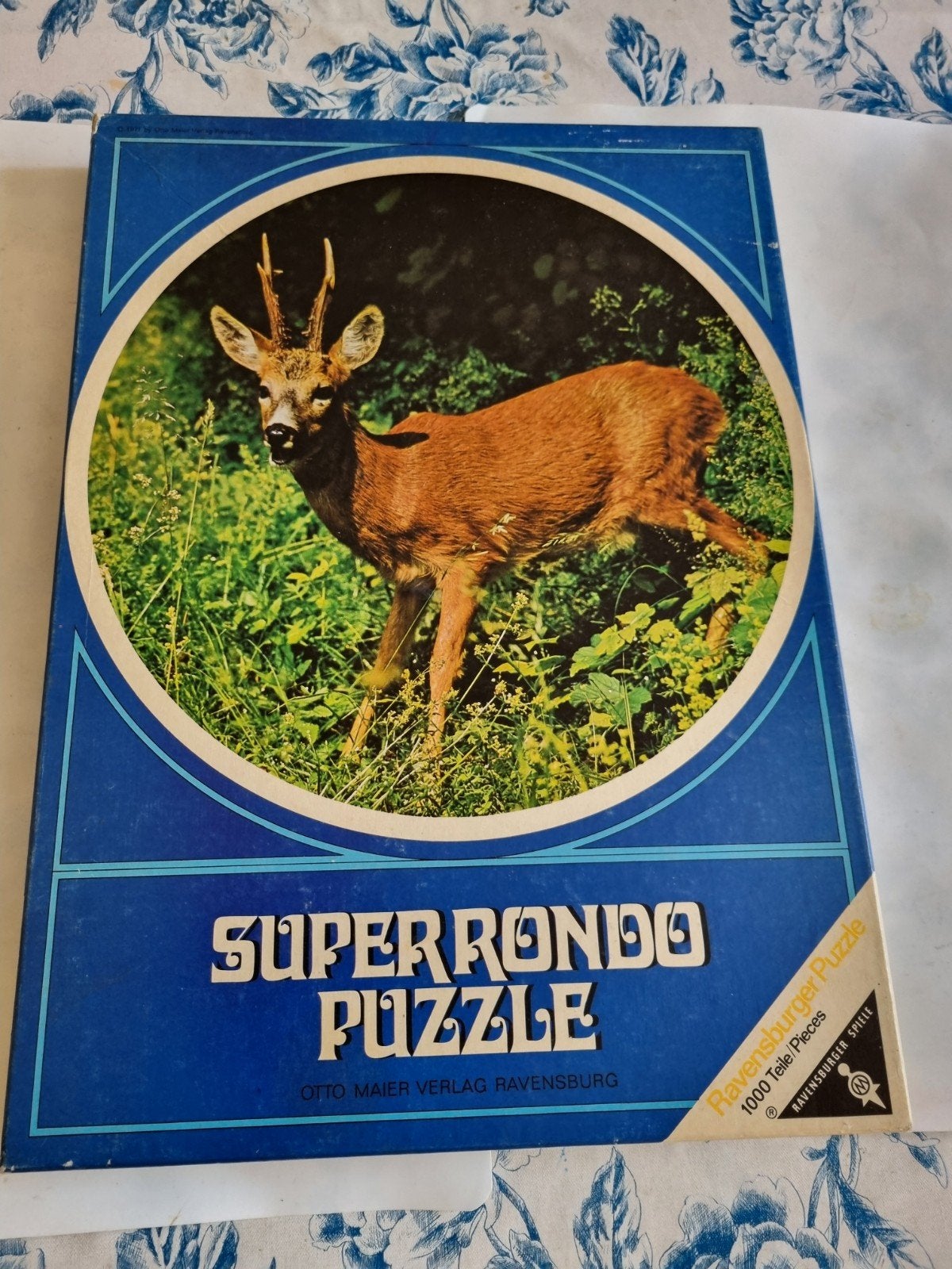 Ravensburger Super Rondo Puzzel - Ree - 1000 stukjes, Ophalen of Verzenden, 500 t/m 1500 stukjes, Gebruikt, Legpuzzel