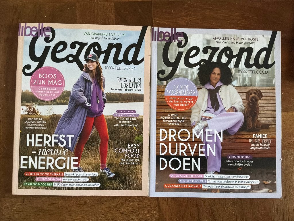 2x Libelle Gezond, dec 2025, jan 2026, Ophalen of Verzenden, Gelezen, Damesbladen