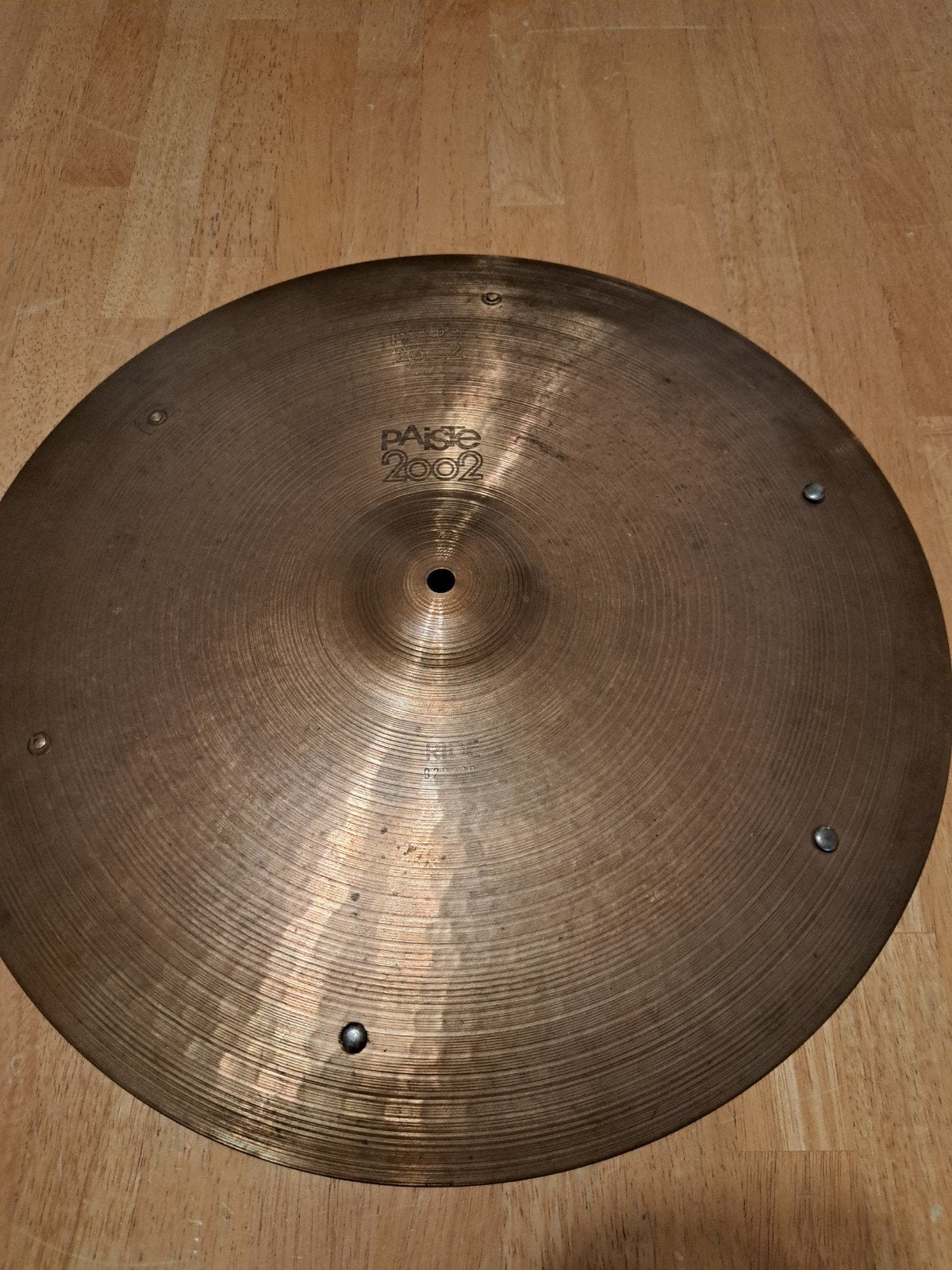 Paiste 2002 Ride sizzle Cimbaal 18 inch, Ophalen of Verzenden, Gebruikt