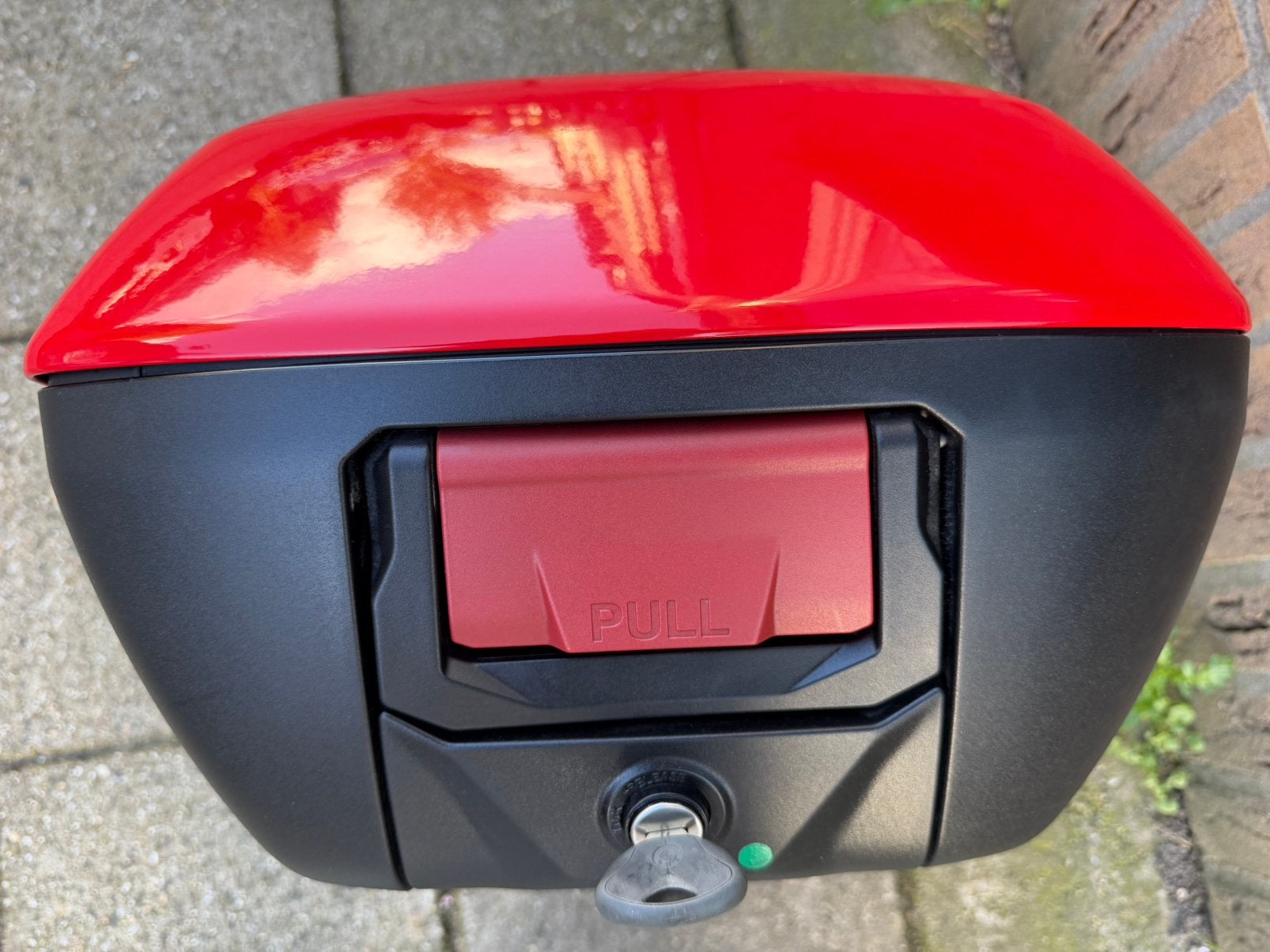 Als nieuw , topkoffer BMW s1000xr incl sleutel en slot, Ophalen