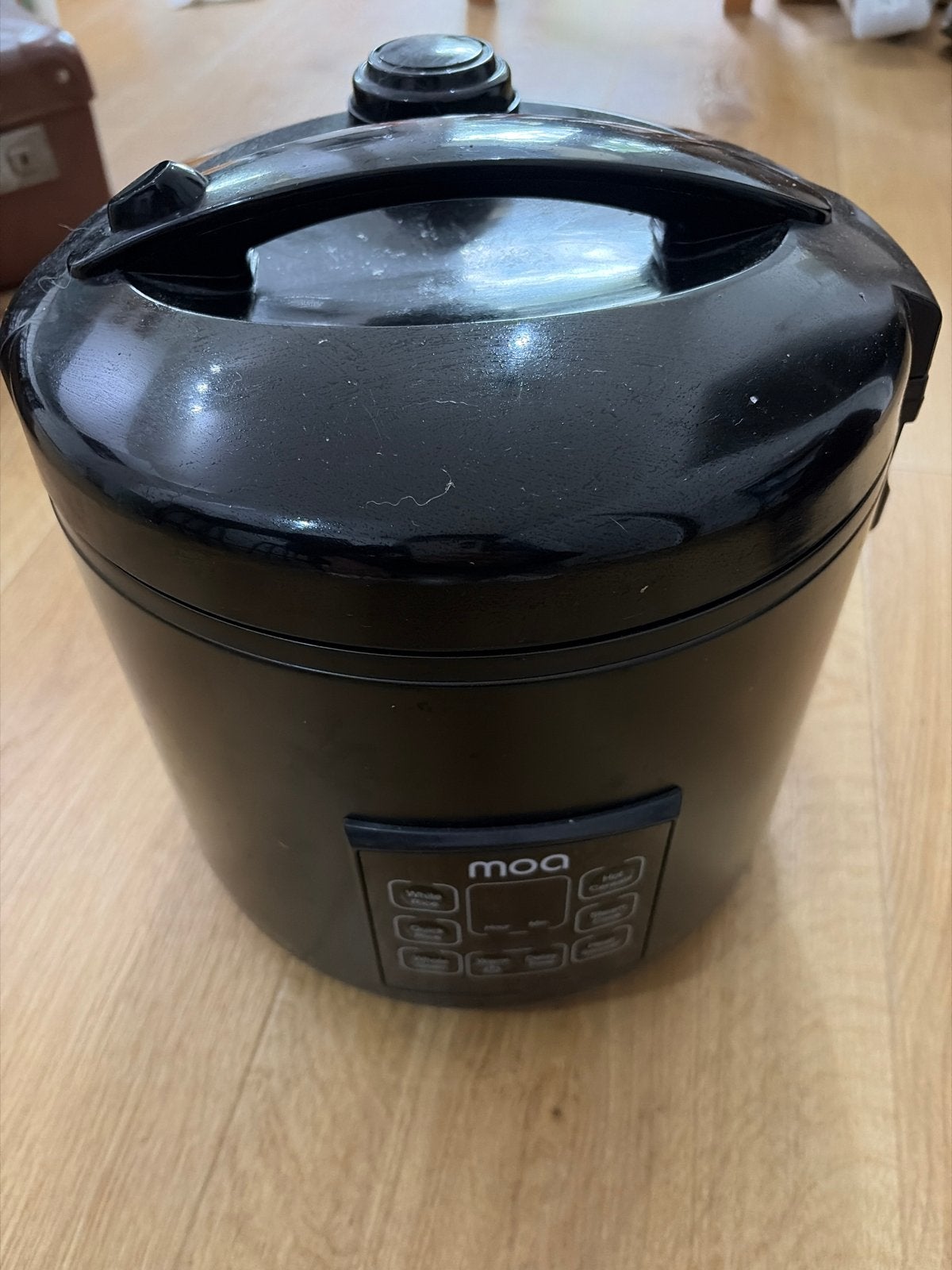 MOA Rijstkoker - Zwart, Multifunctioneel, Ophalen of Verzenden, Gebruikt