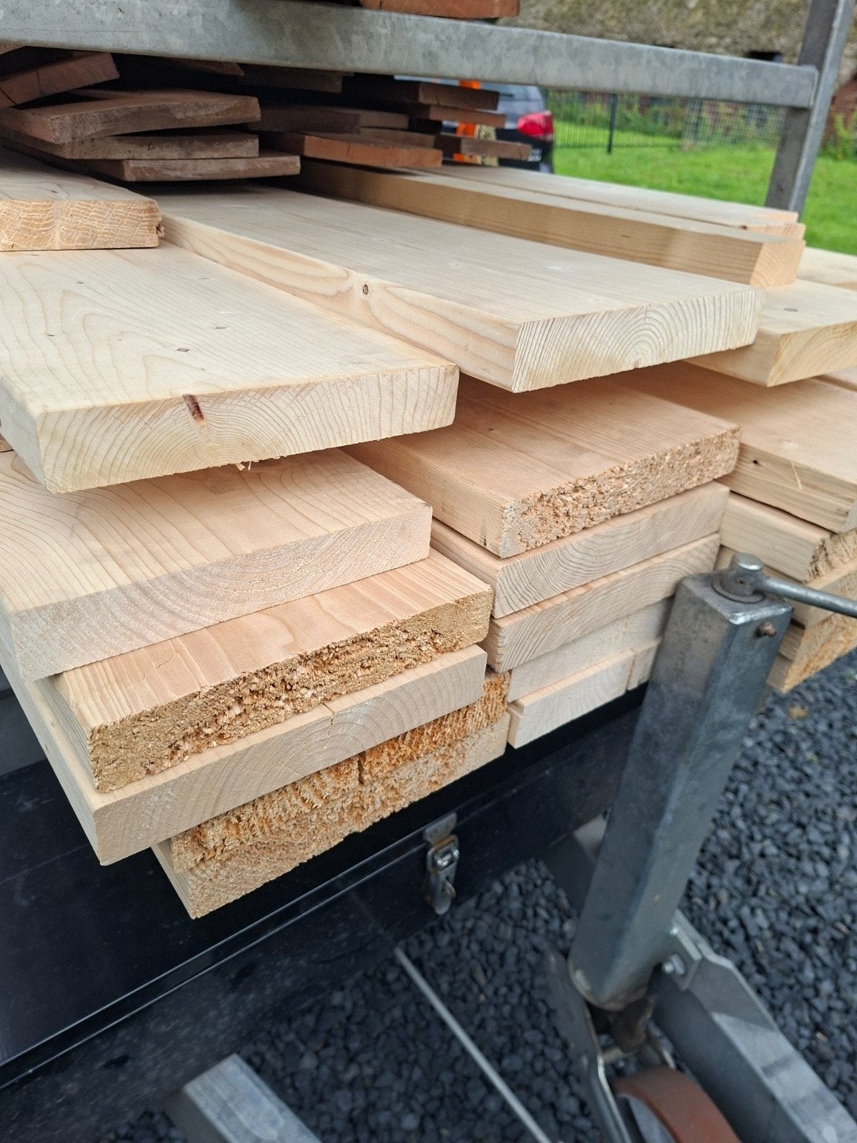 Restant 20brede CLS balken 38x235mm, diverse lengtes, Doe-het-zelf en Verbouw, Ophalen of Verzenden