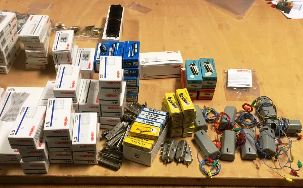 Märklin H0 C-RAILS EL-WISSELS - RELAIS enz. los te koop, Wisselstroom, Gebruikt, Rails, Ophalen of Verzenden
