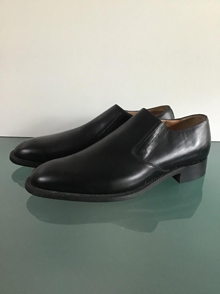 Barker Jasper |Nieuw zwarte instappers 44 | Gratis verzenden, Loafers, Verzenden, Barker Shoes, Zwart