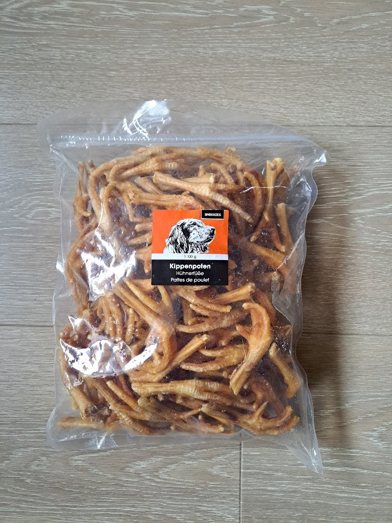 1 kg kippenpoten hond (NIEUW), Ophalen of Verzenden, Hond