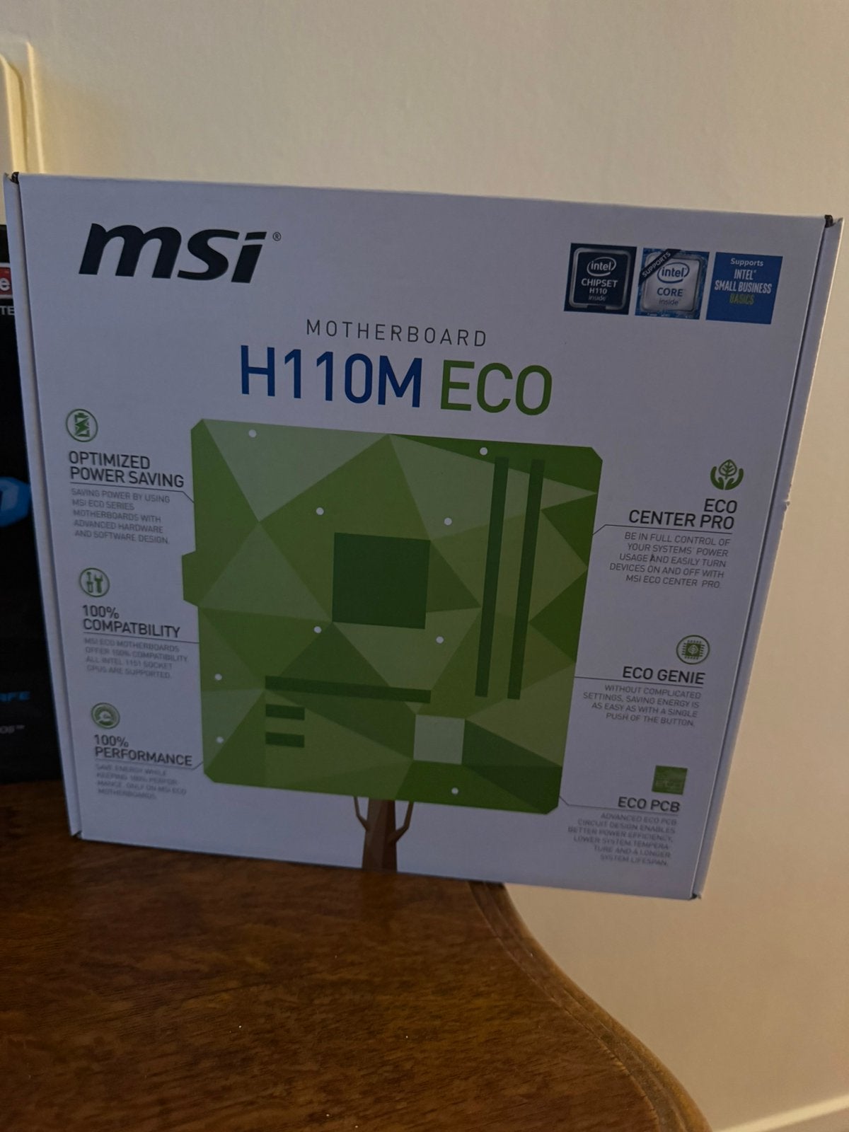 MSI H110M ECO, Ophalen of Verzenden, Zo goed als nieuw, DDR4