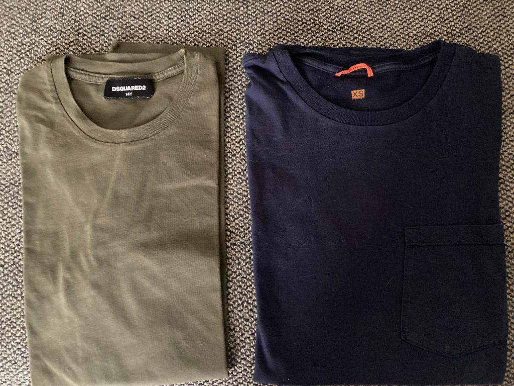 Jongens T-shirts maat XS/164, Ophalen of Verzenden, Gebruikt, Maat 164
