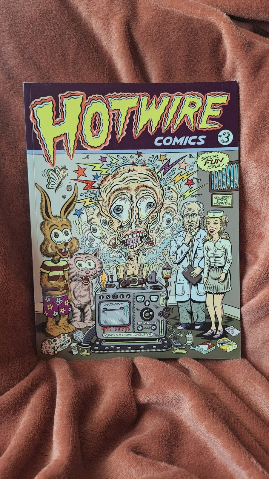 Hotwire Comics #3 - Special Fun Issue, Boeken, Eén stripboek, Ophalen of Verzenden, Zo goed als nieuw, Glenn Head