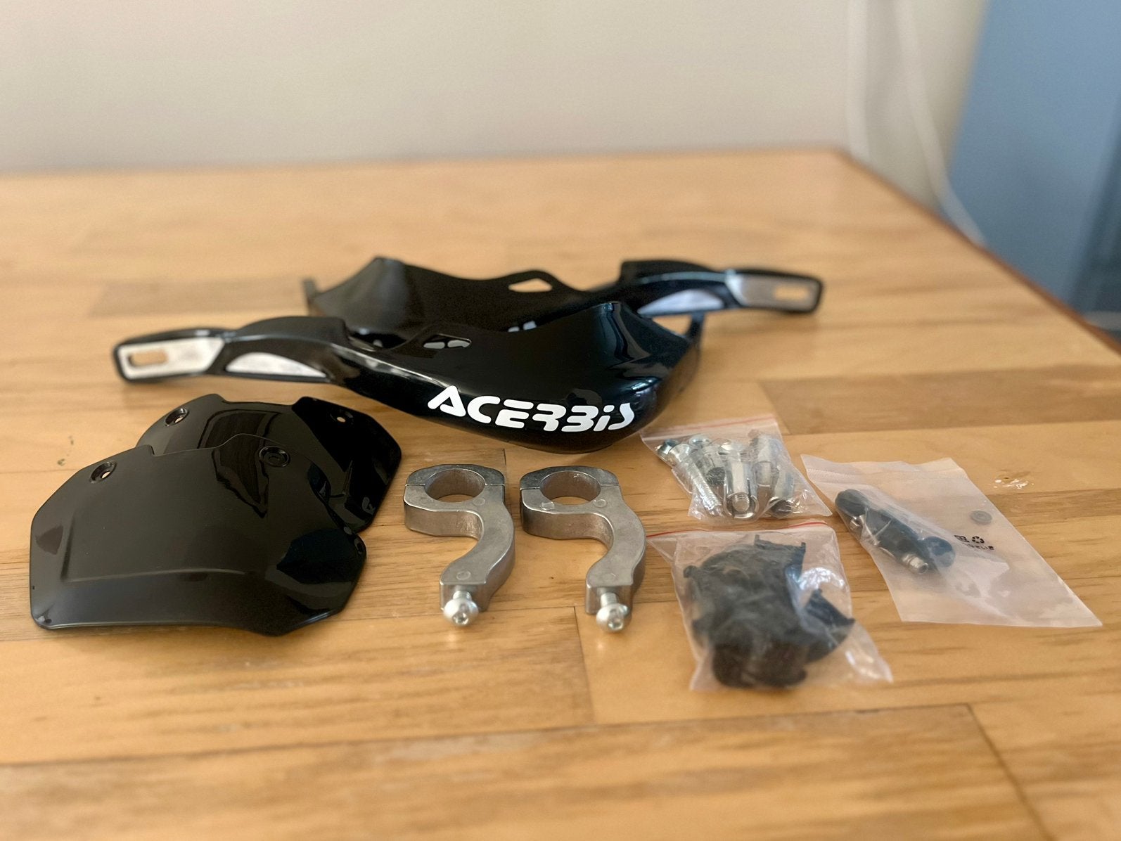 Acerbis Rally Brush handguards met wind spoiler, Motoren, Accessoires | Overige, Nieuw, Ophalen of Verzenden