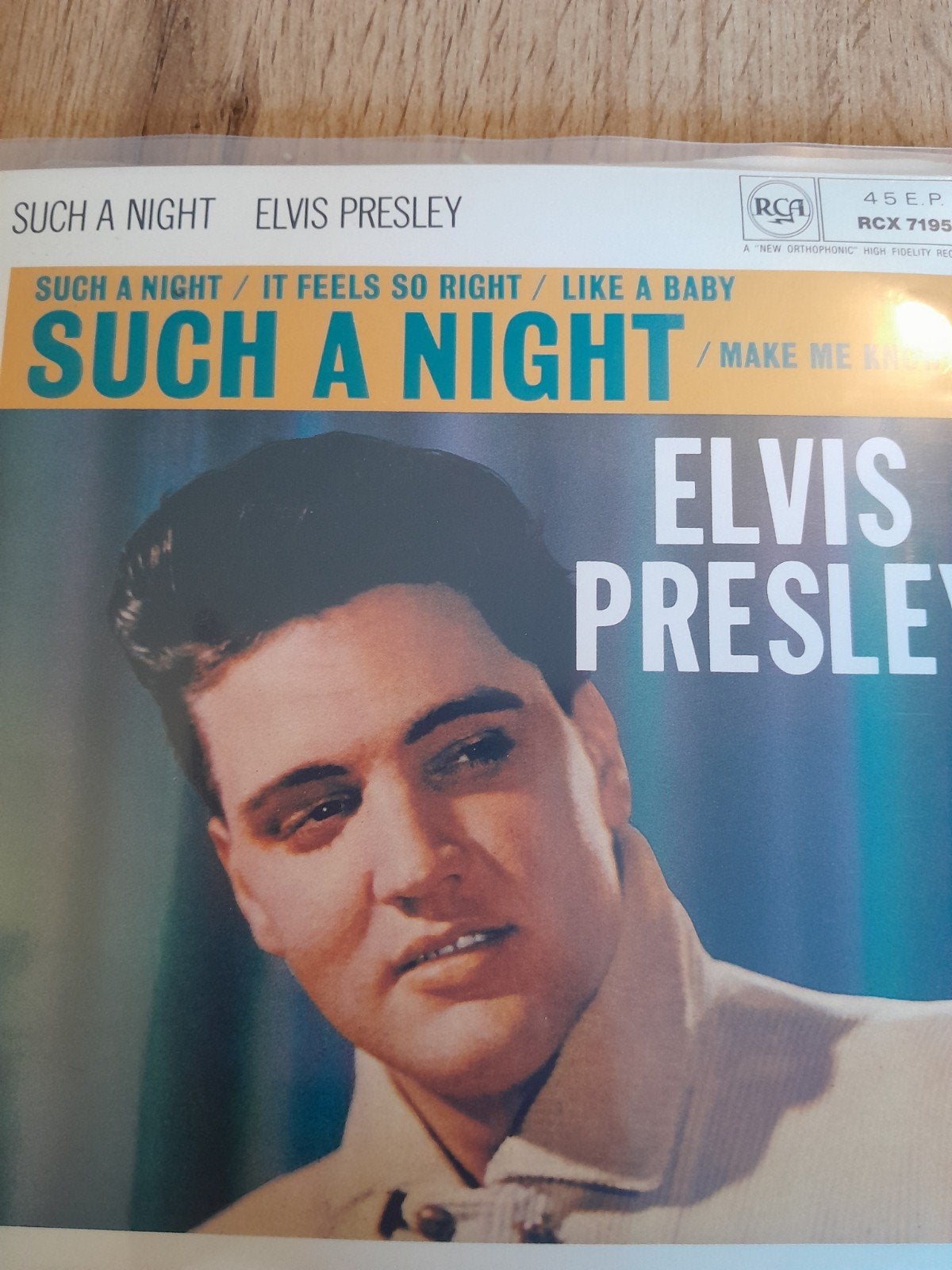 elvis presley 7inch such a night, Ophalen of Verzenden, Zo goed als nieuw, Pop