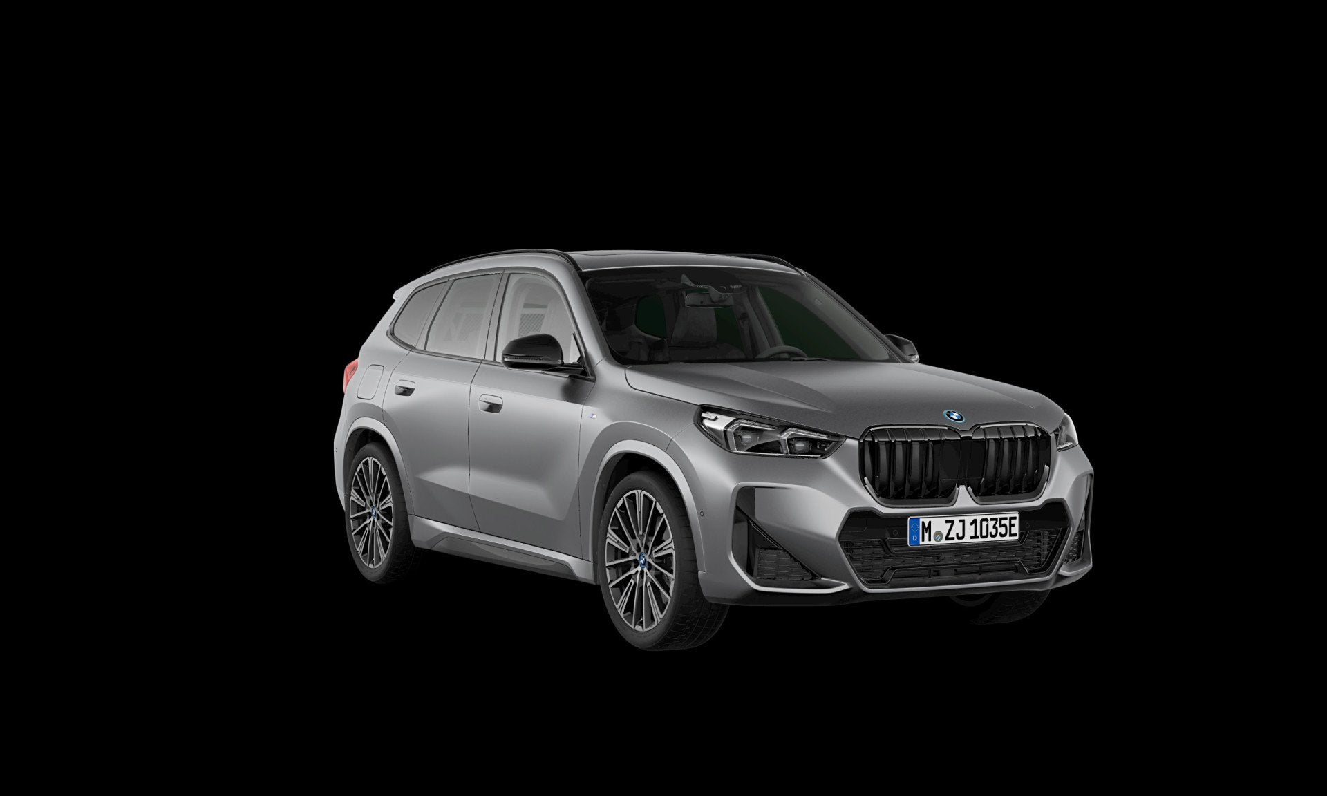 BMW X1 xDrive30e | M-Sport | Live Cockpit | Panorama | Leder, Auto's, Gebruikt, Zwart, Bedrijf, Hybride Elektrisch/Benzine