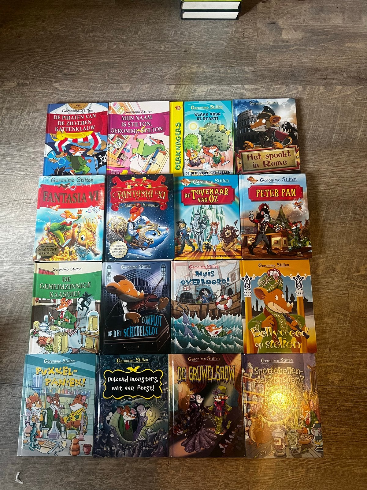 16 Geronimo Stilton boeken, inclusief 2 Fantasia edities, Ophalen, Gelezen, Fictie
