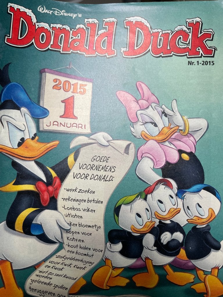 Donald Duck jaargangen 2009-2015, Gelezen, Complete serie of reeks, Walt Disney, Ophalen of Verzenden