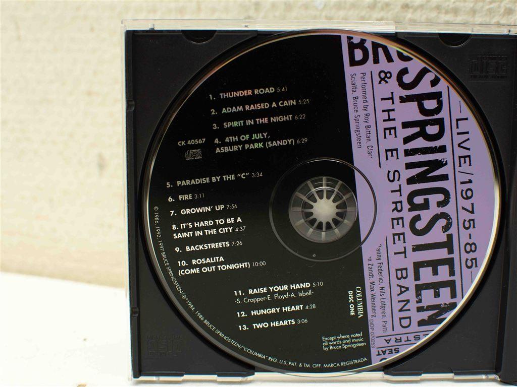 Bruce springsteen & the e street band live 1975-85 38697, Ophalen of Verzenden, Gebruikt