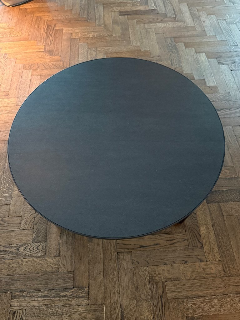 Salontafel Leolux, Ophalen, 100 tot 150 cm, Overige materialen, Rond