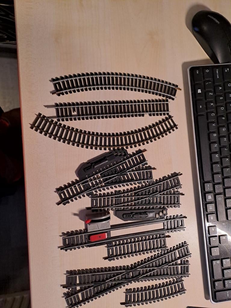 trein rails, Gebruikt, Gelijkstroom, Rails, Ophalen of Verzenden