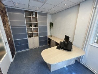 bureau, Gebruikt, IKEA, Overige materialen, Bureau-kast combinatie